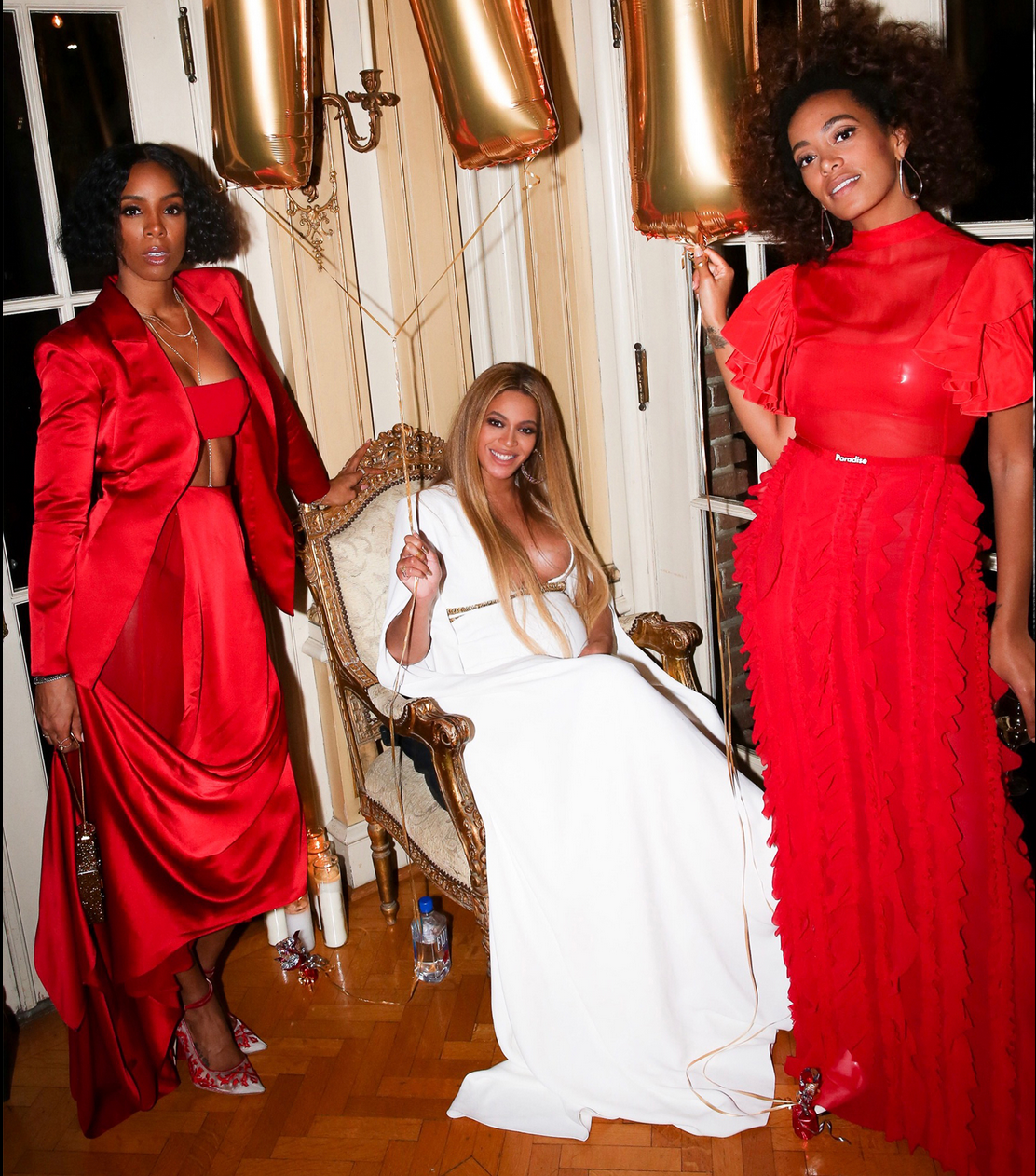 Beyonce, Solange and Kelly Rowland's Post-Grammys Celebration Was Lit
